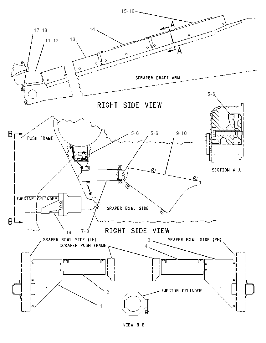 GUARD GP-SCRAPER LINES 1587943 CAT