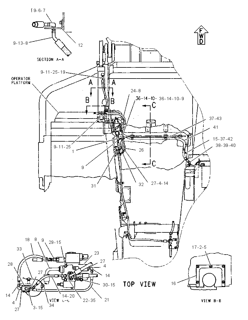 CONTROL GP-PUSH-PULL 1242796 CAT