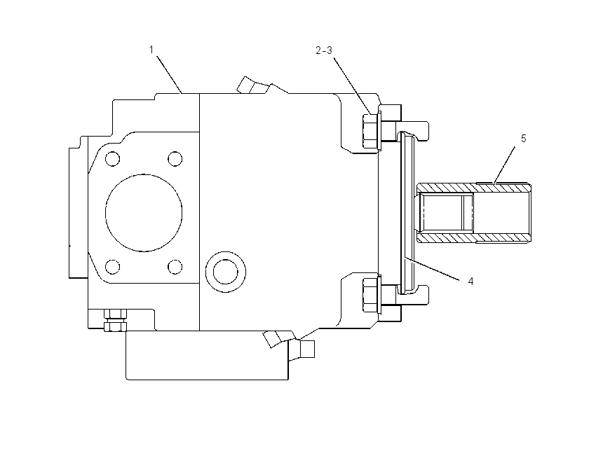 PUMP & MTG GP-ELEVATOR 1406687 CAT