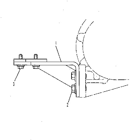 Крепление клапана 8V9145 CAT