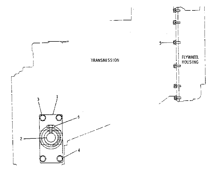 SUPPORT GP-TRANSMISSION 7K9626 CAT