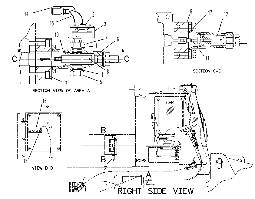INSTALLATION GP-CONTROLS 4E8504 CAT