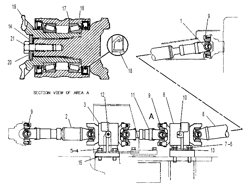 DRIVE GP-WINCH 4E9234 CAT