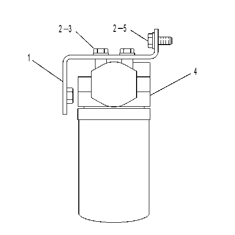 MOUNTING GP-FILTER 9U4914 CAT