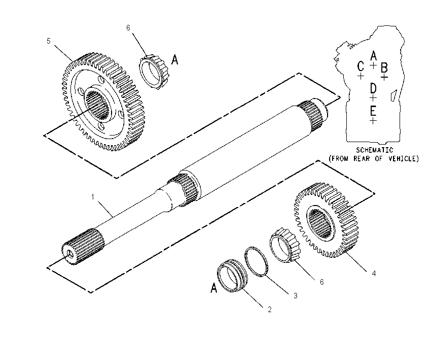 INPUT GEAR 1920393 CAT
