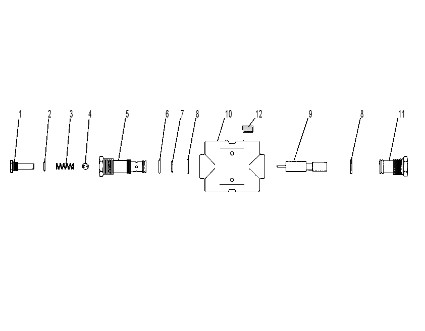 VALVE GP-LOCK 8C9336 CAT
