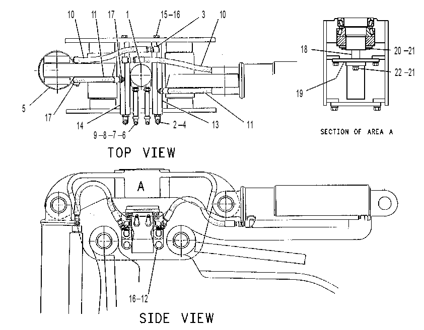 HYDRAULIC GP-GRAPPLE 1030971 CAT