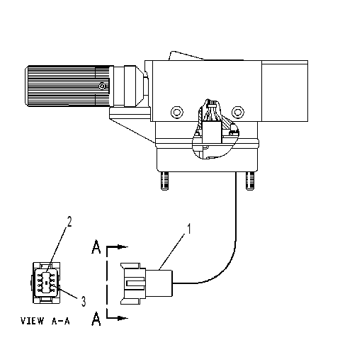 Управление трансмиссией 8C5329 CAT