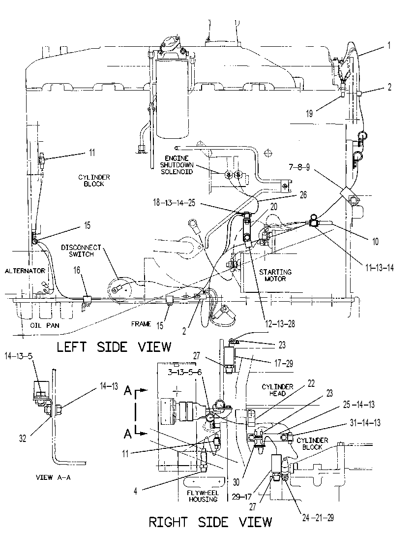 Проводка 4E2320 CAT