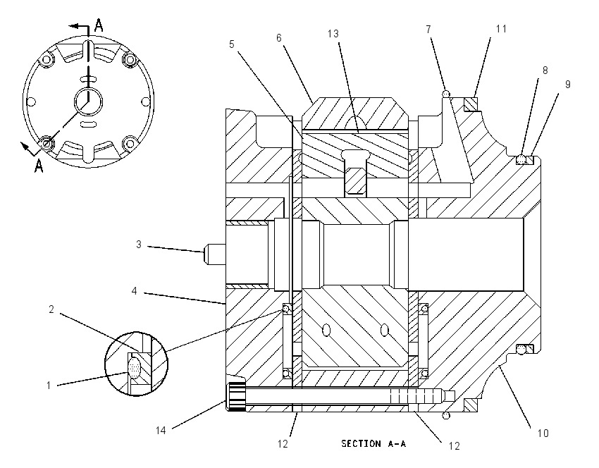 CARTRIDGE GP-VANE PUMP 1013451 CAT