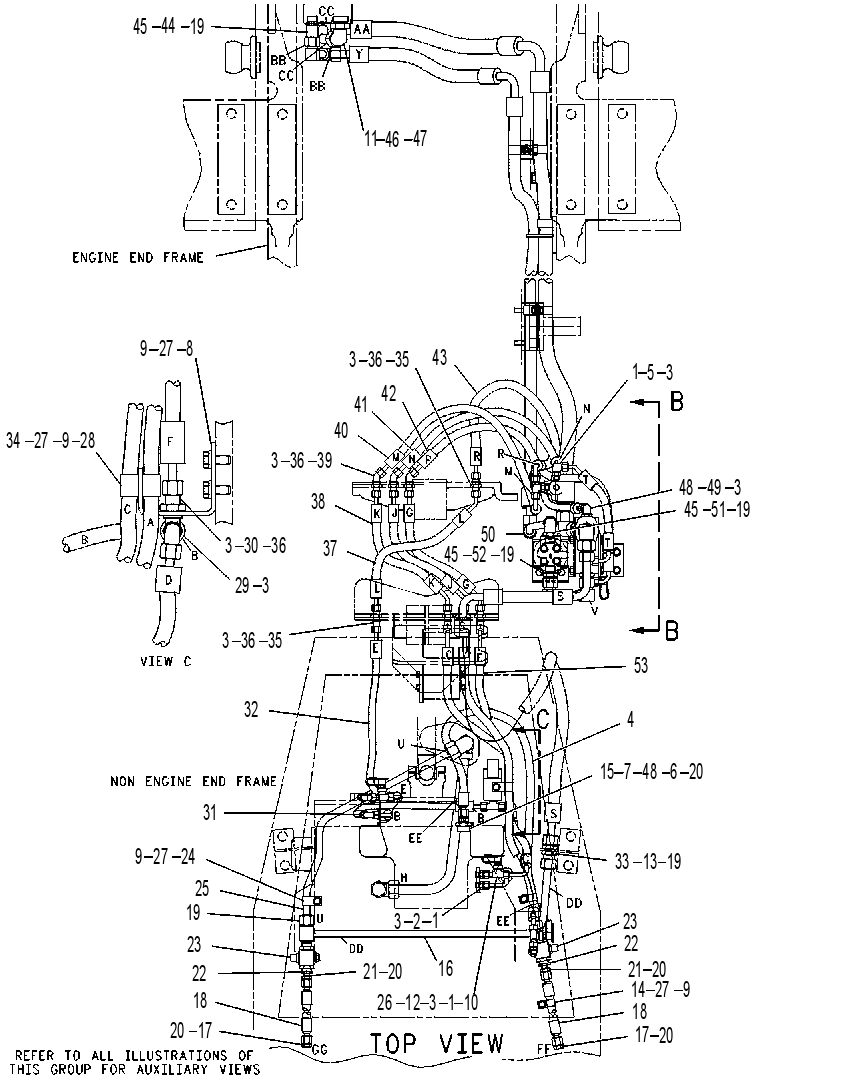 LINES GP-WINCH 9U4919 CAT