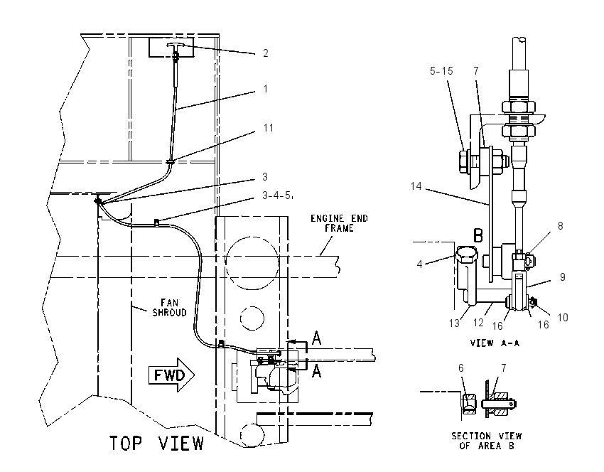 SHUTOFF GP-MECHANICAL 8R5644 CAT