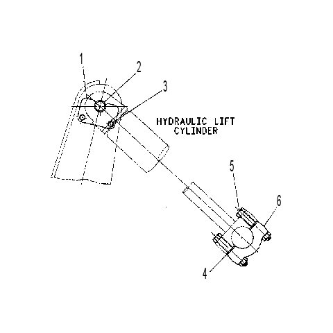 MOUNTING GP-LIFT CYLINDER 1U3196 CAT