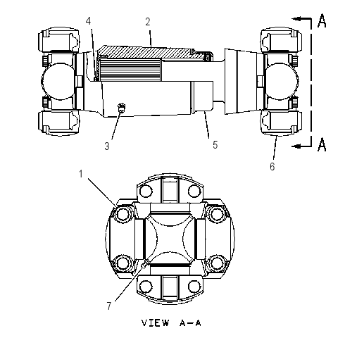 Скользящее соединение 8R5454 CAT