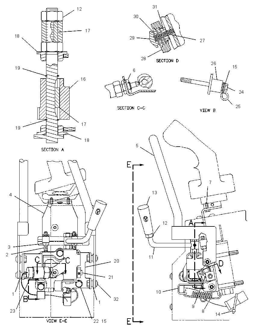 CONTROL GP-STIC LOCKOUT 4E8410 CAT