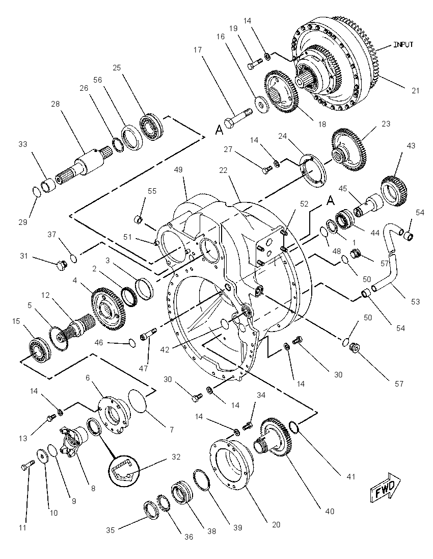 Гидротрансформатор 8E7094 CAT