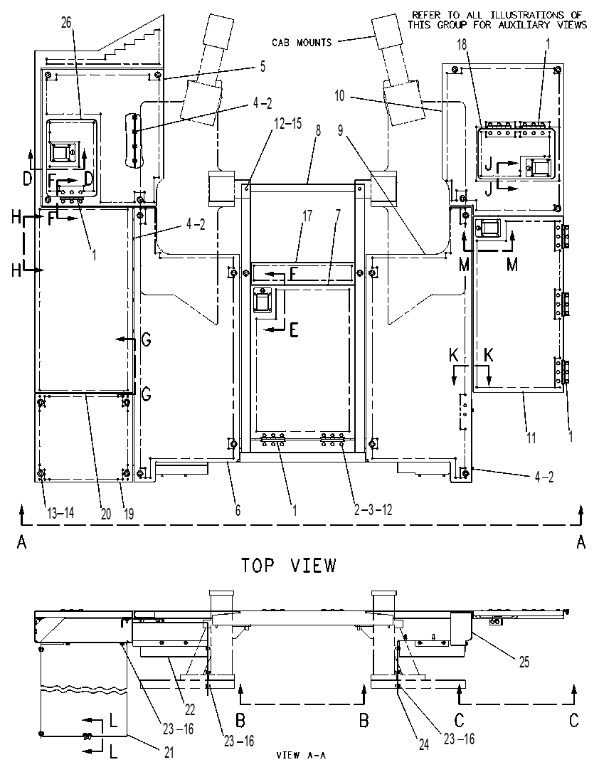 Площадка оператора 8R5651 CAT
