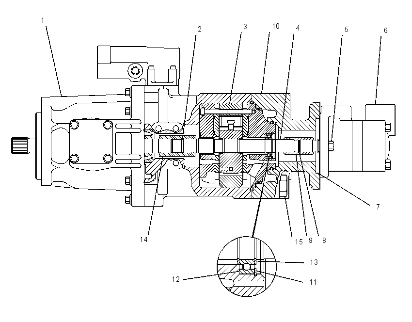 PUMP GP-PISTON & VANE 1052140 CAT