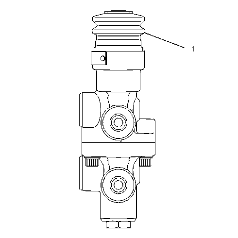 Клапан управления тормозом 1124801 CAT
