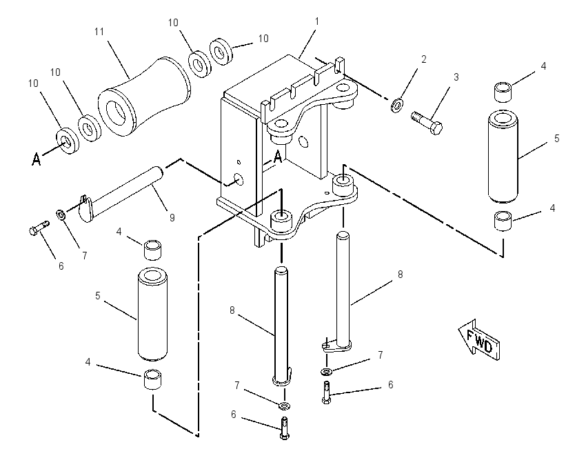 FAIRLEAD GP-WINCH 1234000 CAT