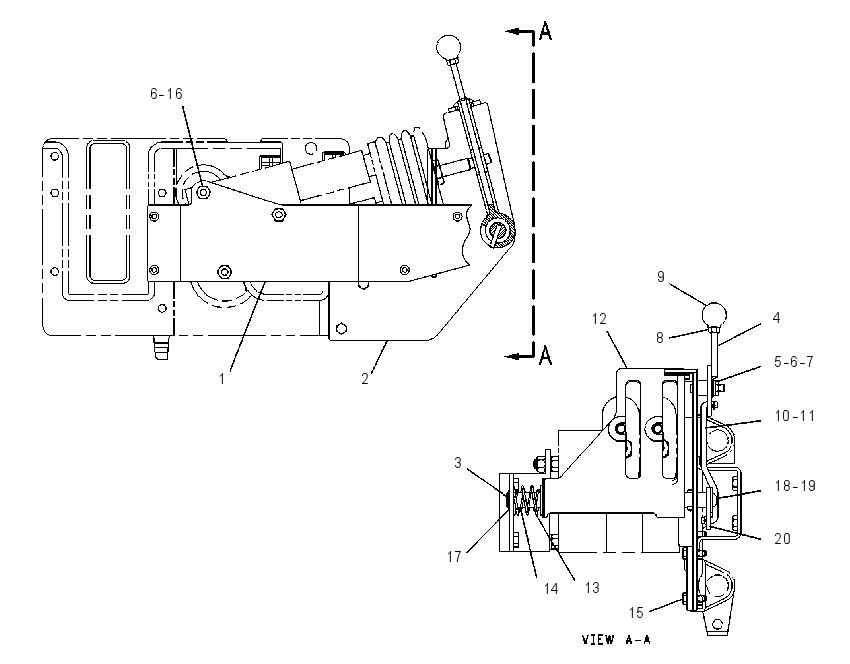CONTROL GP-HYDRAULIC LOCKOUT 4E9264 CAT