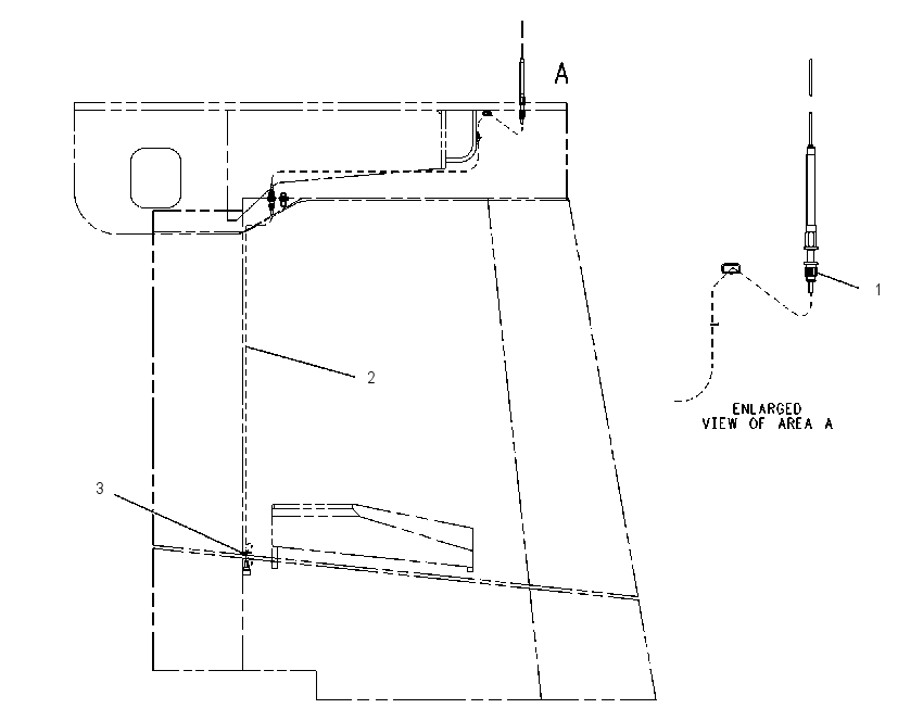 Крепление антенны 9U2675 CAT