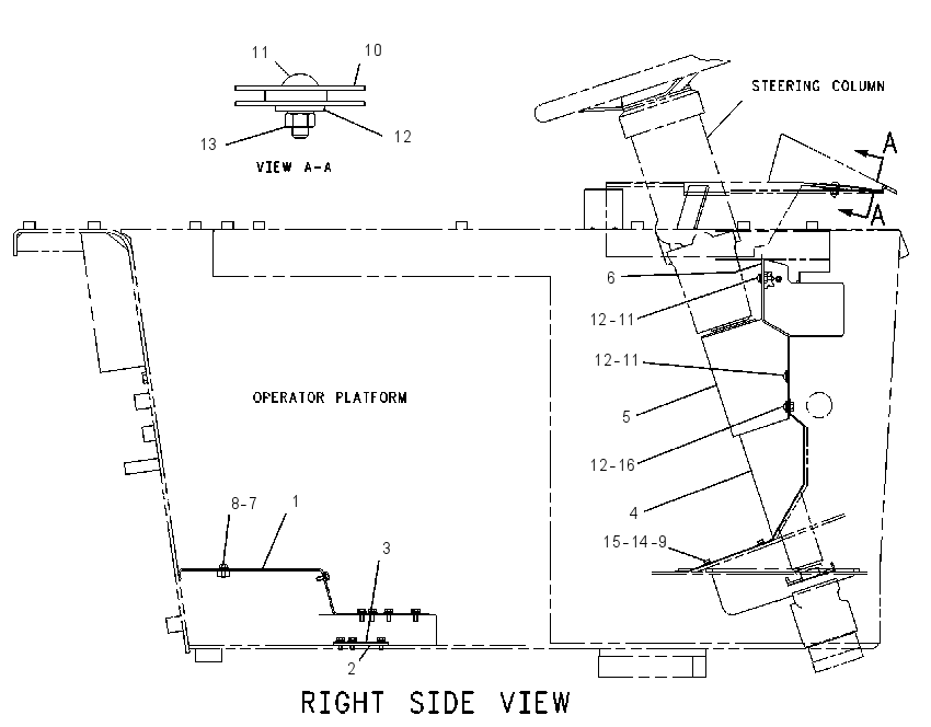COVER GP-OPERATOR MODULE 1323863 CAT