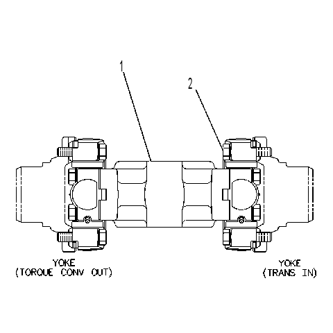 SHAFT GP-INPUT DRIVE 4E1991 CAT