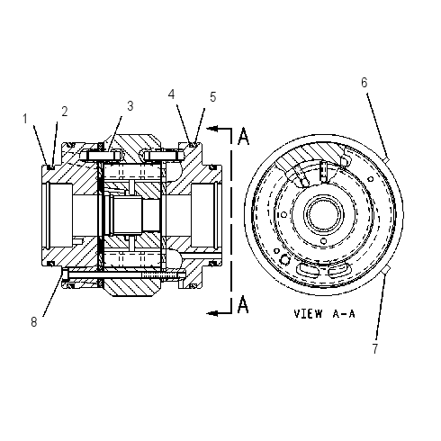 CARTRIDGE GP-VANE PUMP 1239008 CAT