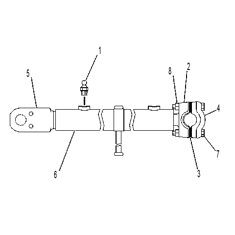 BRACE GP-BULLDOZER 1257759 CAT