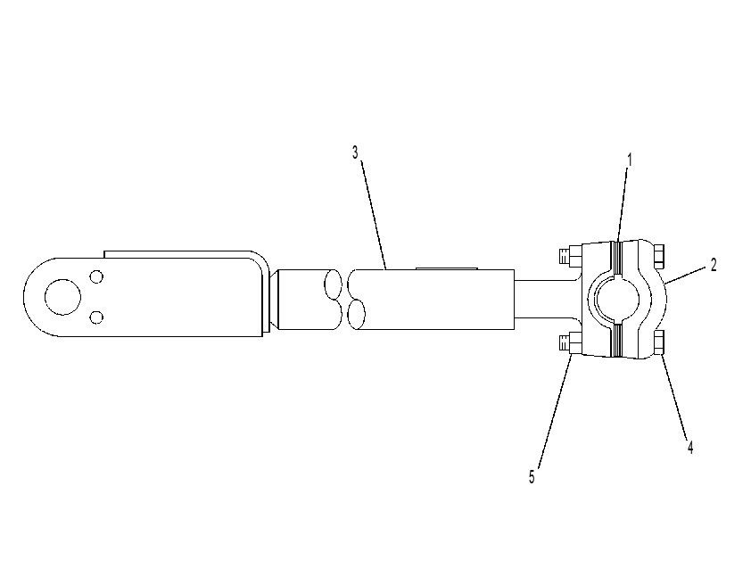 BRACE GP-BULLDOZER 1249449 CAT