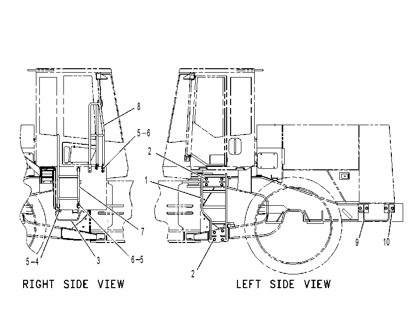 HANDRAIL & STEP GP 1198676 CAT