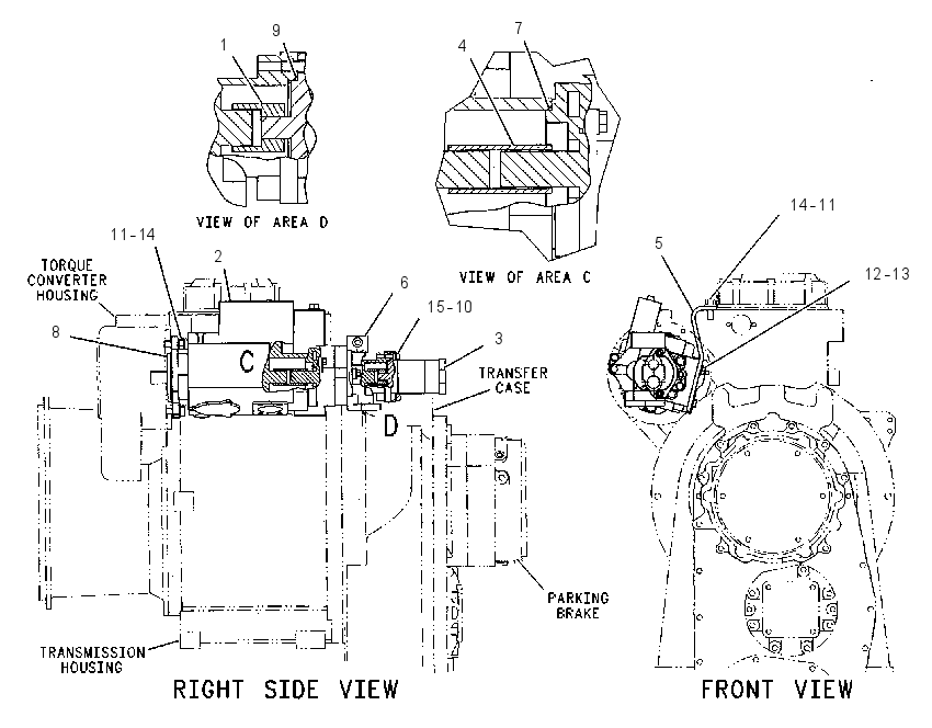 PUMP & MTG GP-STEERING & XMSN 1173220 CAT
