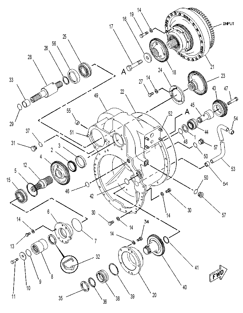 Гидротрансформатор 1259762 CAT