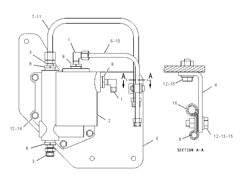 HEATER GP-FUEL-COOLANT 1306383 CAT