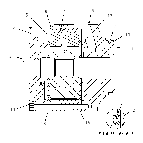 CARTRIDGE GP-VANE PUMP 1364815 CAT