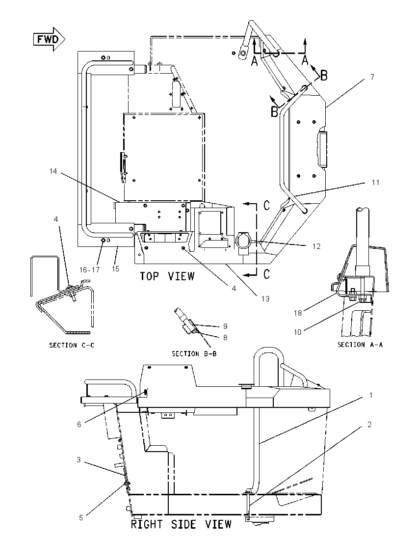 CONVERSION GP-MACHINE 9U3895 CAT