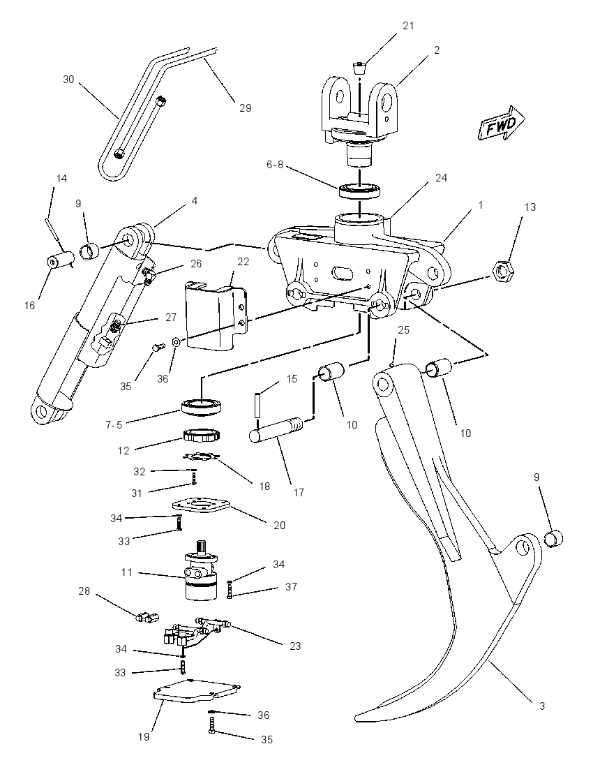 HEAD GP-GRAPPLE 1260879 CAT