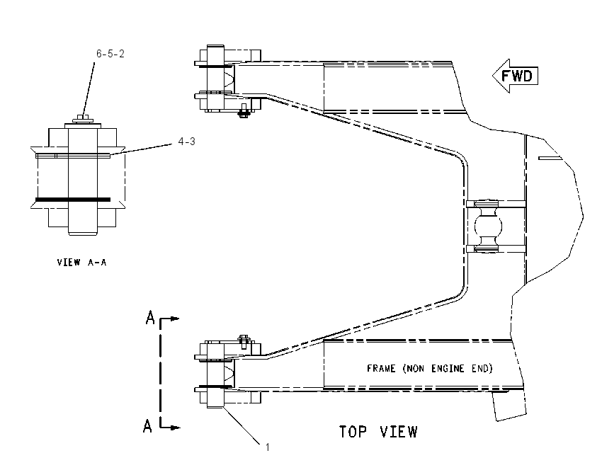 PIN GP-BULLDOZER 1205731 CAT