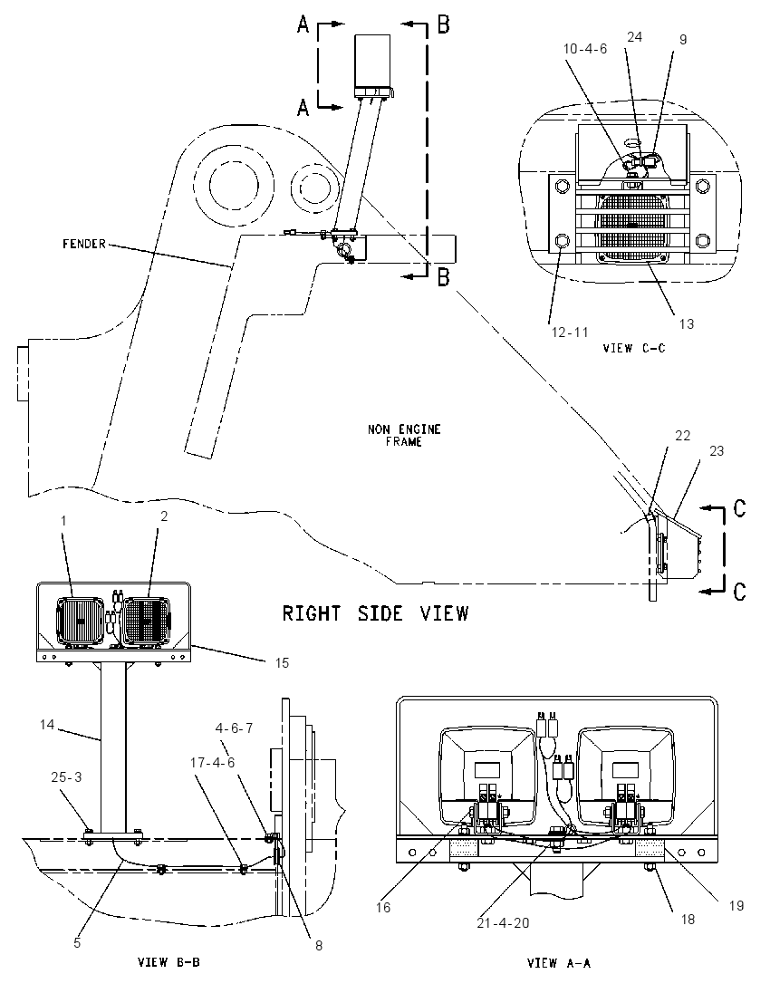 LIGHTING GP-FLOOD & HEAD 8R5642 CAT