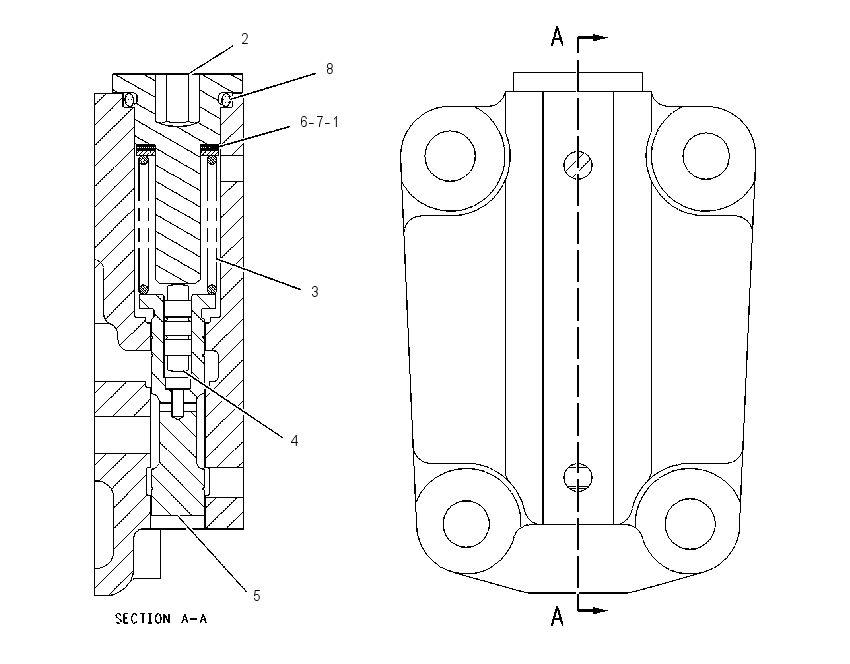 VALVE GP-CENTRIFUGAL 1354903 CAT