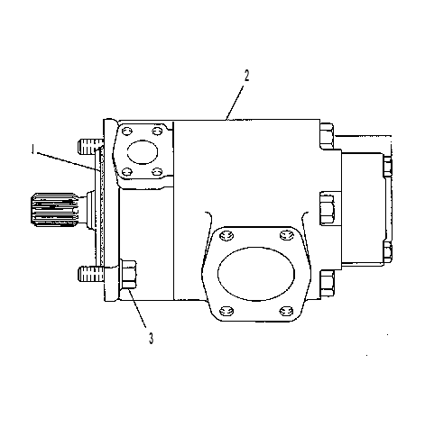 Насос пластинчатый 4V8299 CAT
