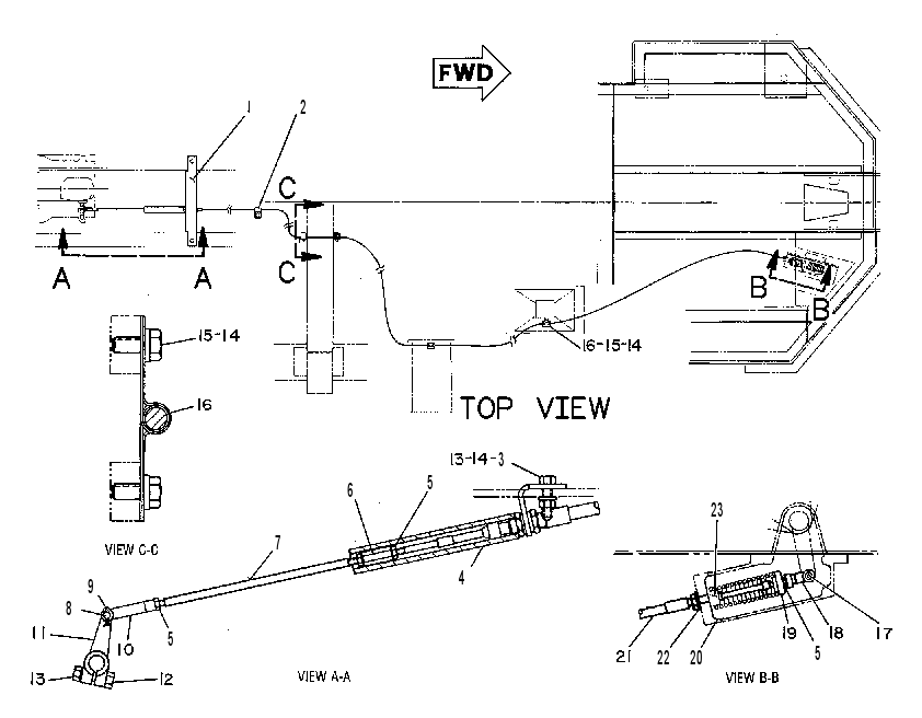 Управление регулятором оборотов 9C4601 CAT