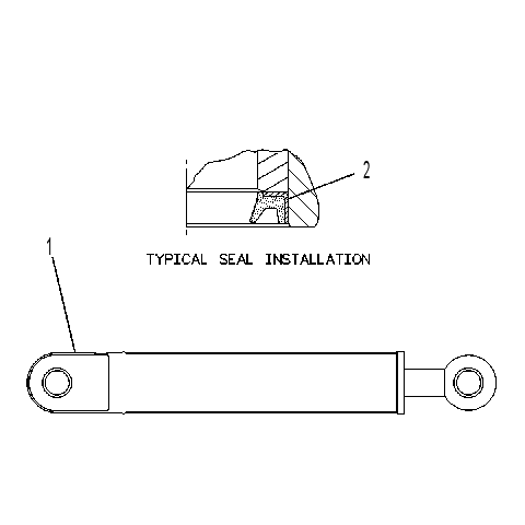 CYLINDER & SEAL GP 9C3827 CAT