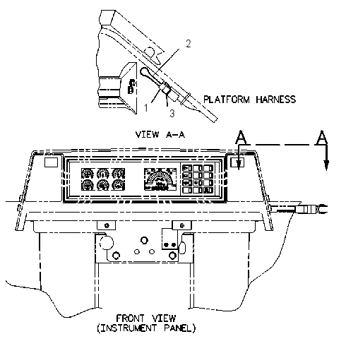 Проводка монитора 9U4739 CAT