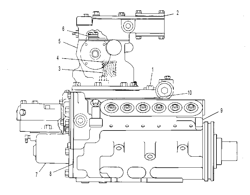 PUMP GP-GOV, FUEL INJ & TFR 6I3881 CAT