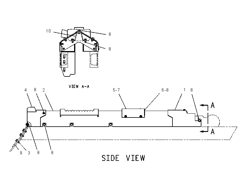 GUARD GP-RECOIL MECHANISM 8Y8238 CAT