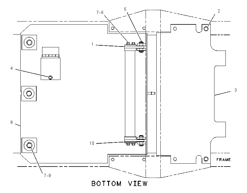 Защита картера 6W8952 CAT