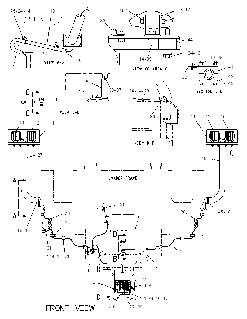 LIGHTING GP-FLOOD & HEAD 4E8454 CAT