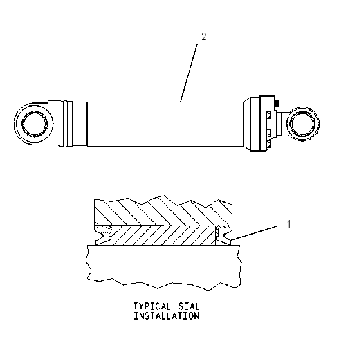 CYLINDER & SEAL GP-LIFT 1029214 CAT